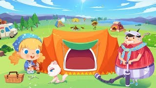 Fun Play Kids Game  Candys Camping Day  Libii Games  Games for Kids [upl. by Metabel]