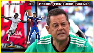 ⚡NEYMAR vs VINICIUS ● Increíble doble rasero en EL CHIRINGUITO sobre celebrar goles bailando [upl. by Eberhard]