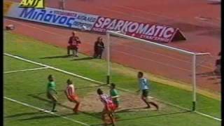 olympiakos vs pao 21 198990 greek cup semifinal [upl. by Eimia]