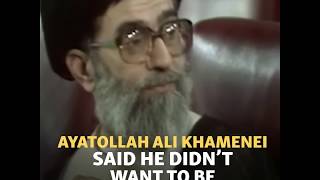 Irans Supreme Leader In 1989 I Am Not Qualified [upl. by Adnovaj708]