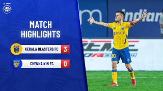 Highlights Kerala Blasters 21 NorthEast United Malayalam  Alvaro Vasquez stunning goal  KBFC [upl. by Kurys]