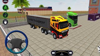 Europe Cargo Truck Simulator Game  Madison Transport Truck  Android Gameplay [upl. by Nabe343]