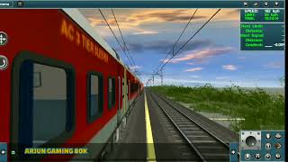 trainz simulator new lhb coach mix up track sound  trainz simulator indian route gameplay [upl. by Franek]