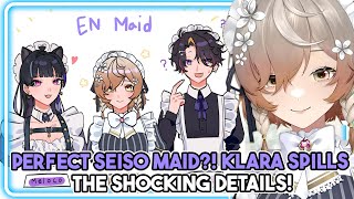 Klara talking about being a perfect seiso maid【NIJISANJI EN  Klara Charmwood】 [upl. by Restivo579]