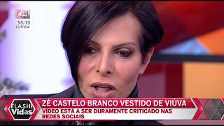 José Castelo Branco vestese de negro por vítimas de Pedrógão [upl. by Evilo696]