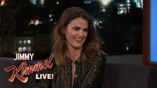 Keri Russell on Meeting Matthew Rhys amp The Americans Finale [upl. by Devinna770]