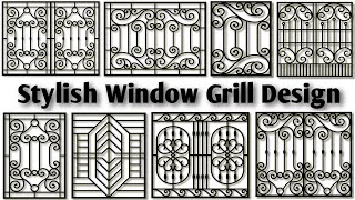 Stylish Window Grill Design  Selected some window grill designs  New Window Grill Design [upl. by Weiser291]