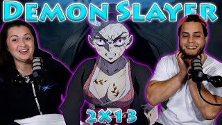 Demon Slayer 2x13 Reaction [upl. by Bartholemy]