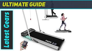 Bluefin Fitness Task 20 2in1 Folding Under Desk Treadmill Review [upl. by Haron]