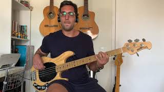 Miley Cyrus  Heart of Glass Live from the iHeart Festival  Bass Cover [upl. by Atiruam]