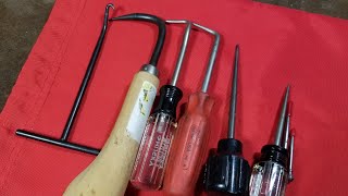 Awls Scribes amp Cotter Pin Extractors Overview and Comparison [upl. by Solis]