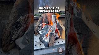 INICIADOR DE FUEGO CASERO 🔥 asado fuego parrilla [upl. by Gayl]