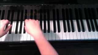 Eflat Major Scale Two Octaves Piano [upl. by Hesoj]