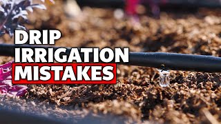 5 Drip Irrigation Mistakes to Avoid [upl. by Reger]