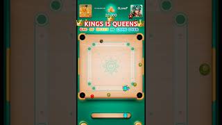 Carrom king game depend is👑 Queenviral video 🇮🇳 [upl. by Ultan]