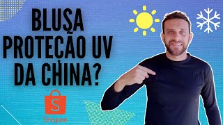 Blusa com Proteção Solar UV é Boa Funciona Vale a Pena [upl. by Nanreik]