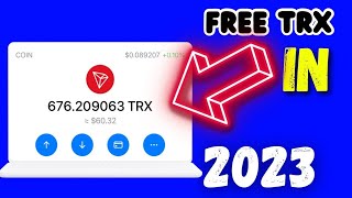 2Mins  40 TRX 🤑 Full day  70 TRX  New Free Tron Mining Site 2023  Free Crypto Mining Site [upl. by Ehtiaf]