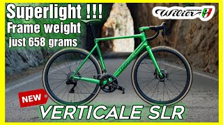 First look  Wilier verticale SLR  lightweight road bike built for racing uphill [upl. by Valry502]