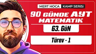 90 Günde AYT Matematik Kampı  63Gün  2Video  Türev1  2024  merthoca [upl. by Biamonte]