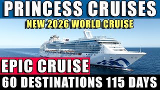 BREAKING – EPIC Coral Princess World Cruise 2026 Massive Changes [upl. by Suivatnod]