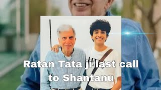 Shantanu is very sad and emotional in absence SIR Ratan TATA ji 💔 Young Business Man Shantanu 💞 TATA [upl. by Alra]