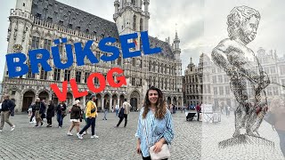 Brüksel Vlog  1 Günde Belçikada Gezilecek Yerler [upl. by Dlonyer]