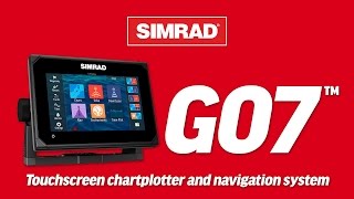 Simrad GO7™  Touchscreen Chartplotter and Navigation System [upl. by Madaih]