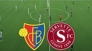 FC Basel vs FC Servette 31 Highlights Hat Trick Shaqiri  Swiss Super League 202425 [upl. by Eirrehc]