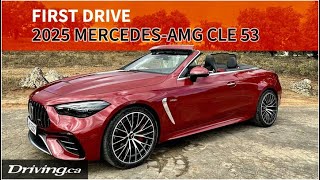 2025 MercedesAMG CLE 53  First Drive  Drivingca [upl. by Philina]