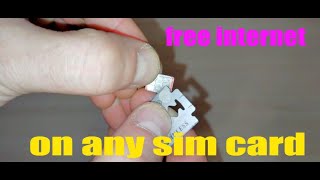 free internet on any sim card NEW VERSION 2023 [upl. by Auqinimod]