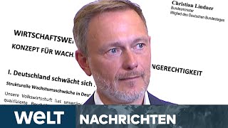 AMPEL AM ABGRUND ScheidungsPapier Christian Lindner stellt Scholz und Habeck Ultimatum  Stream [upl. by Vernon]