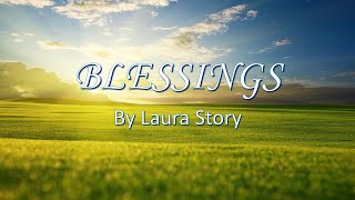 Blessings  By Laura Story [upl. by Dow]