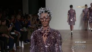 ANREALAGE Paris Fashion Week SpringSummer 2019 [upl. by Airdnala]