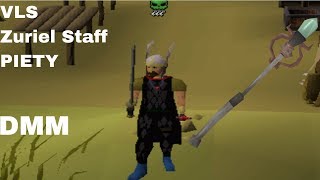 VESTA LONGSWORD  ZURIEL STAFF PKING  DMM Seasonal Day 6 OSRS [upl. by Ramalahs]