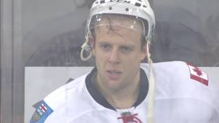 Gotta See It Versteeg waves to fans at MSG after getting ejected for fighting strap [upl. by Starla]