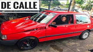 Fiat Uno TURBO de 500HP  UNA LOCURAA  Matias Lara [upl. by Eeuqram429]