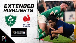 2024 Six Nations Ireland vs France  EXTENDED HIGHLIGHTS  222024  NBC Sports [upl. by Nwavahs716]