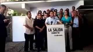 Maria Corina Leopoldo López estudiantes sindicalistas sociedad civil LaSalida [upl. by Healion]