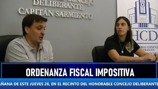 CHARLA INFORMATIVA SOBRE LA NUEVA ORDENANZA FISCAL IMPOSITIVA PARTE 1 [upl. by Gnoix553]