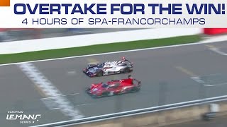 OVERTAKE ON THE LINE FOR THE WIN  4 Hours of SpaFrancorchamps 2022  ELMS [upl. by Malachi477]