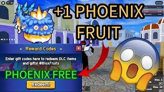 FREE PHOENIX FRUIT CODE BLOXFRUITS OP  ROBLOX [upl. by Hedaza]