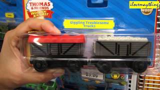 Thomas and Friends Giggling Troublesome Trucks Wooden Railway [upl. by Thomajan]