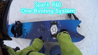 Spark RampD One Binding System amp Burton Cheetah [upl. by Lurlene]