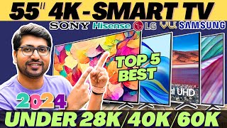 Best 55 INCH 4K TV India 2024🔥Best TV Under 50000 In India🔥Best 55 INCH TV 2024🔥Best SMART TV 2024 [upl. by Acenom920]