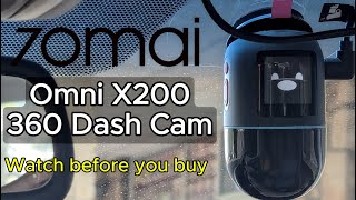 I tried the 70mai Omni X200 Dash Cam  Review  360 Recording [upl. by Atteuqnas171]