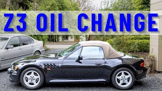 Z3 oil change and a new project [upl. by Aninaj]