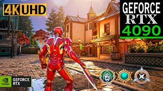 Fortnite Iron Man Gameplay  RTX 4090 4K Ultra Graphics  Ray Tracing  Part3 fortnite [upl. by Bobby]