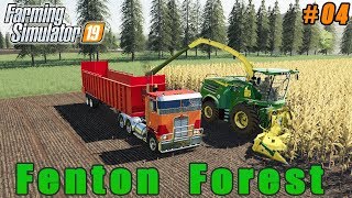 Killing weeds harvesting silage  Farming on Fenton Forest  Farming simulator 19  Timelapse 04 [upl. by Aloek325]