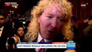 Leonardo Farkas en un día regaló mil completos y ayudó a varios chilenos [upl. by Airda695]