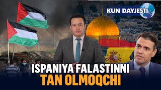 Ispaniya Falastinni tan olmoqchi – Dunyo dayjesti [upl. by Brott]